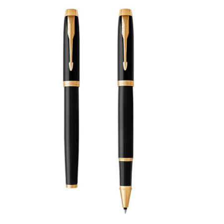 派克（PARKER）寶珠筆新款I(lǐng)M系列麗雅黑色金/白 商務(wù)禮品