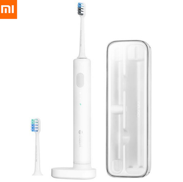 小米貝醫(yī)生聲波電動牙刷感應(yīng)充電式 企業(yè)禮品團購定制 展會禮品