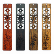 紅木書簽定制 創(chuàng)意中國(guó)風(fēng) 木質(zhì)工藝品 文創(chuàng)禮品定制