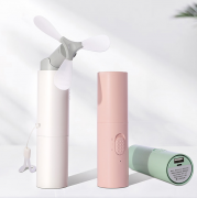 手持小風(fēng)扇便攜式usb充電靜音折疊手握可充電 上海促銷禮品定制